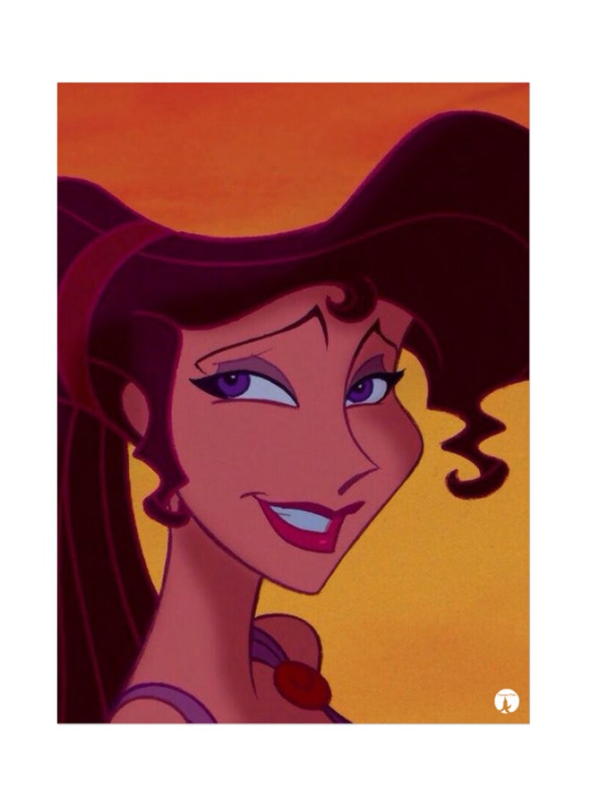 BP Metal Plate Of Disney Poster Multicolour