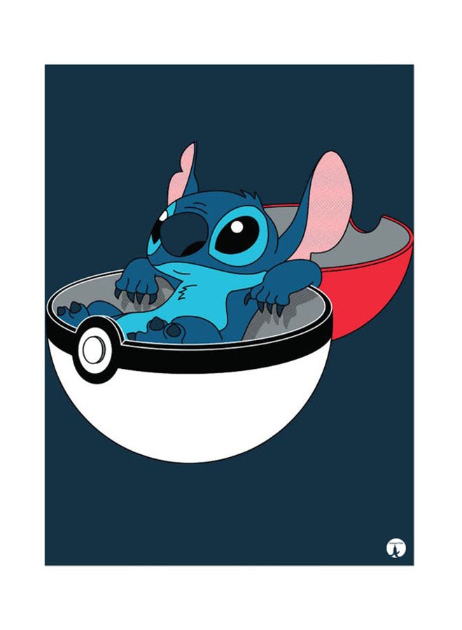 BP Metal Plate Of Disney Poster Multicolour