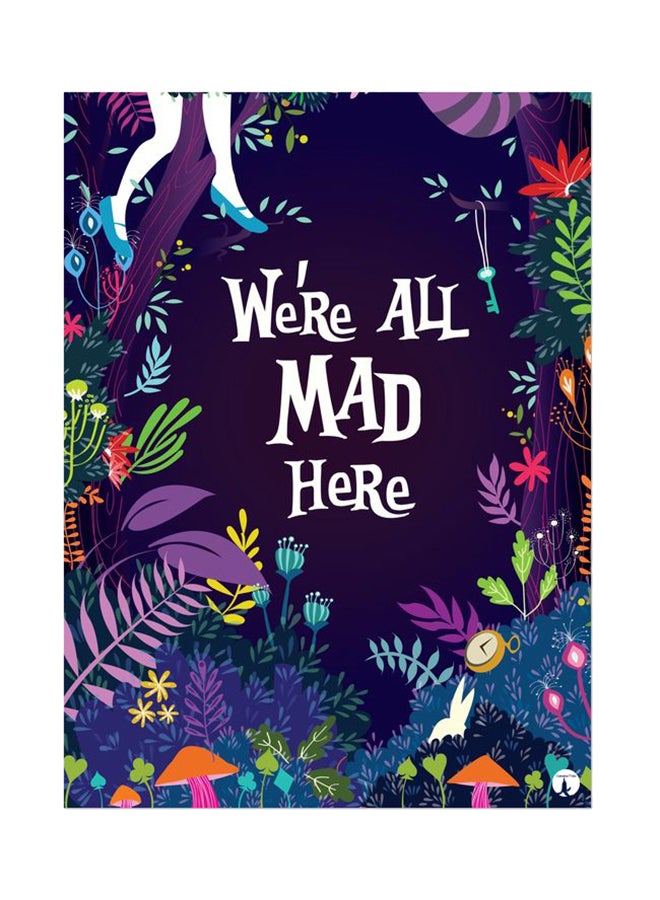 BP Metal Plate Of Disney Poster Multicolour