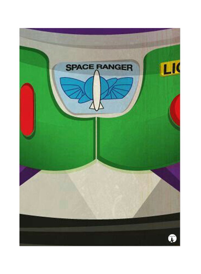 BP Disney Metal Plate Poster Multicolour