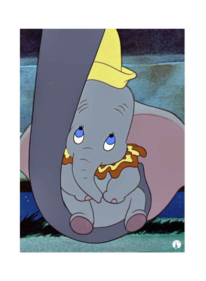 BP Metal Plate Of Disney Poster Multicolour