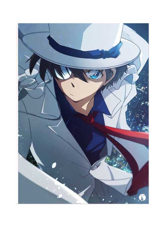 BP The Anime Detective Conan Printed Poster Board Multicolour