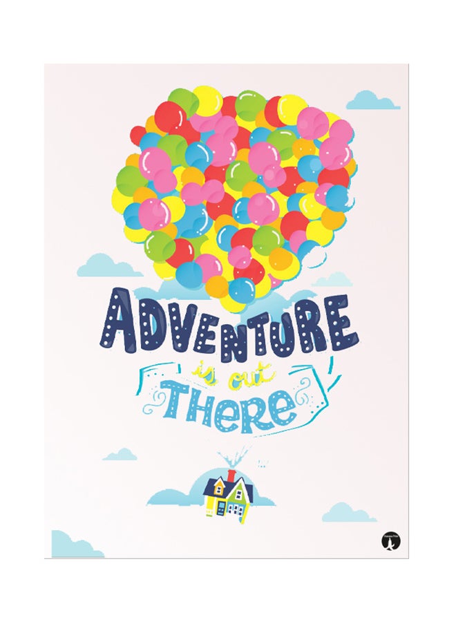 BP Metal Plate Of Disney Poster Multicolour