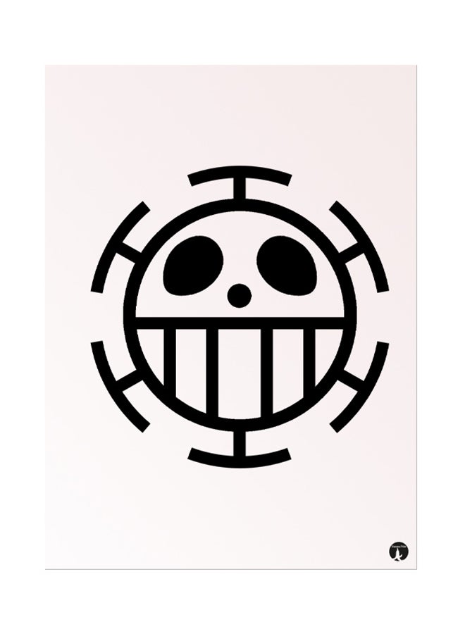 BP The Anime One Piece Metal Poster Pink/Black