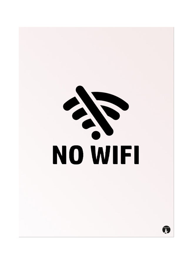 BP Metal Plate Of English Phrases Poster Pink/Black