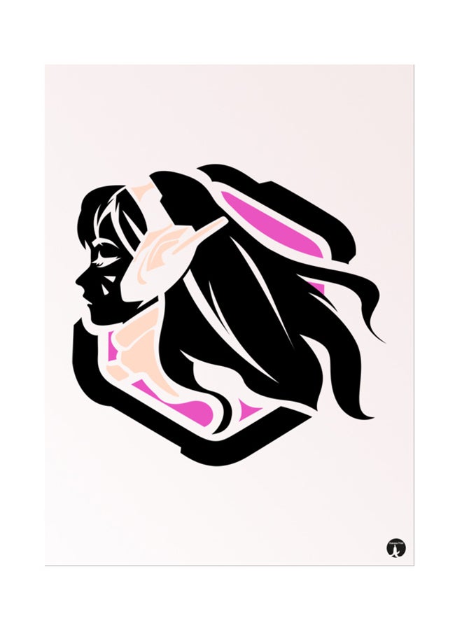 BP Metal Plate Of The Video Game Overwatch Poster Multicolour