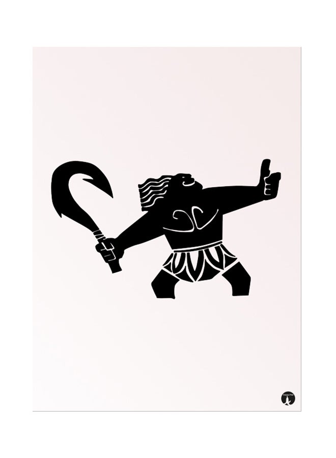 BP Metal Plate Of Disney Poster Pink/Black