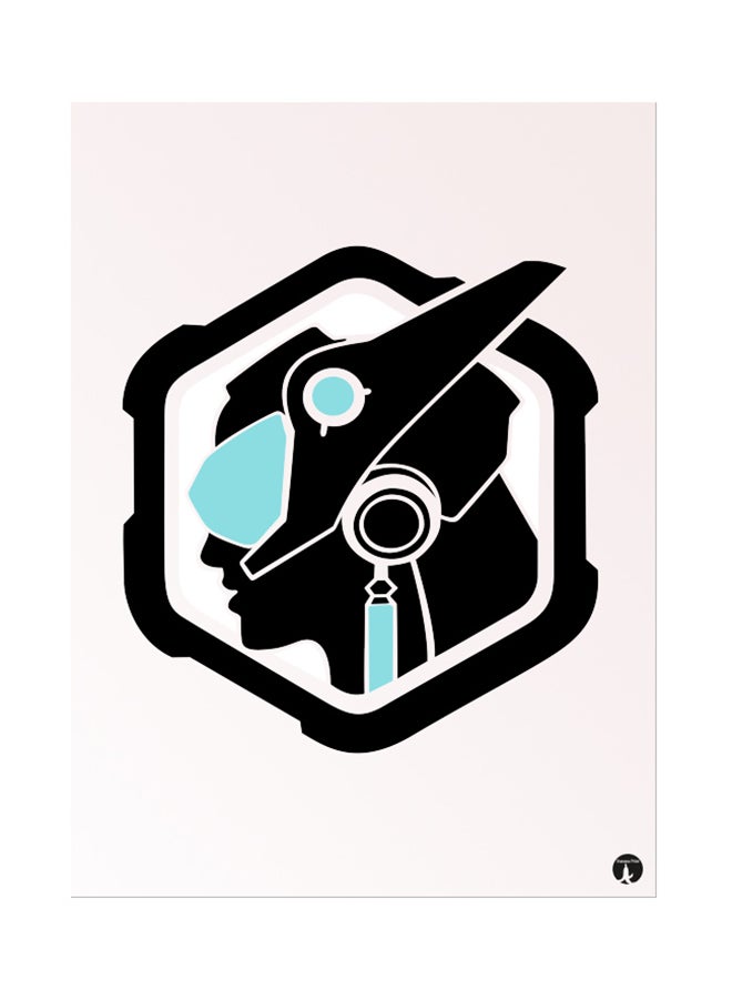 BP The Video Game Overwatch Metal Plate Poster Multicolour