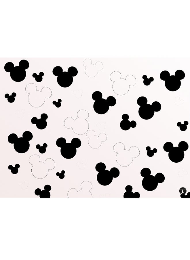 BP Metal Plate Of Disney Poster Pink/Black