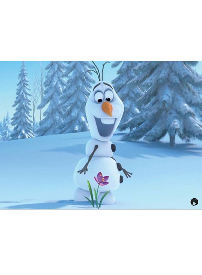 BP Metal Plate Of Disney Poster Multicolour