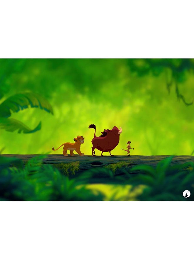 BP Disney Metal Plate Poster Multicolour