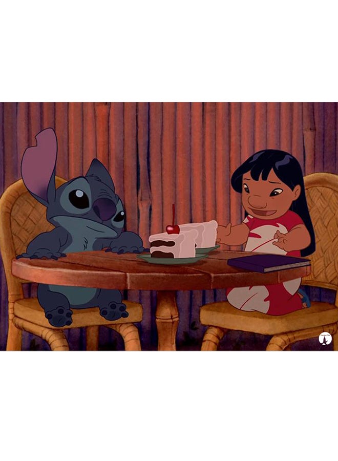 BP Metal Plate Of Disney Poster Multicolour