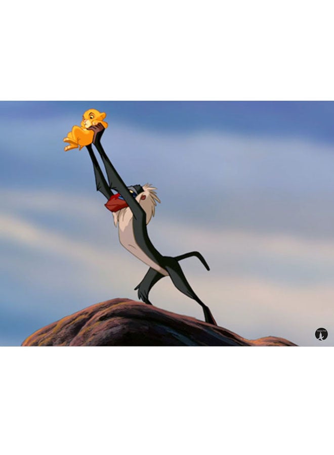 BP Disney Metal Plate Poster Multicolour