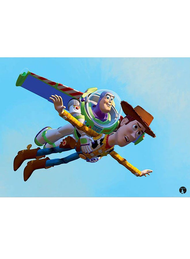 BP Metal Plate Of Disney Poster Multicolour