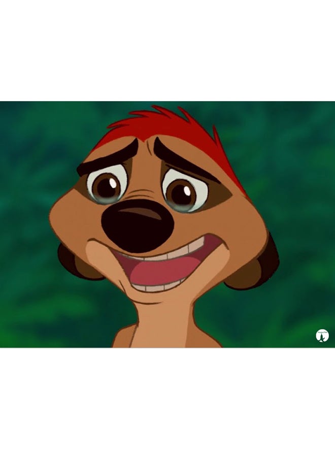 BP Metal Plate Of Disney Poster Multicolour