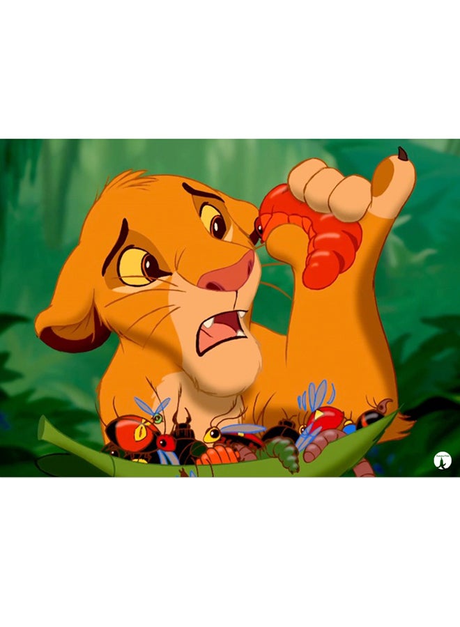 بي بي لوحة معدنية لملصق ديزني متعدد الألوان