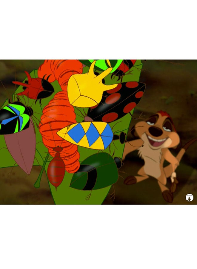 BP Metal Plate Of Disney Poster Multicolour