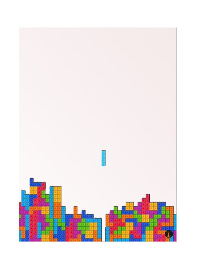BP - Metal Plate Of The Video Game Tetris Poster Multicolour - Image 1
