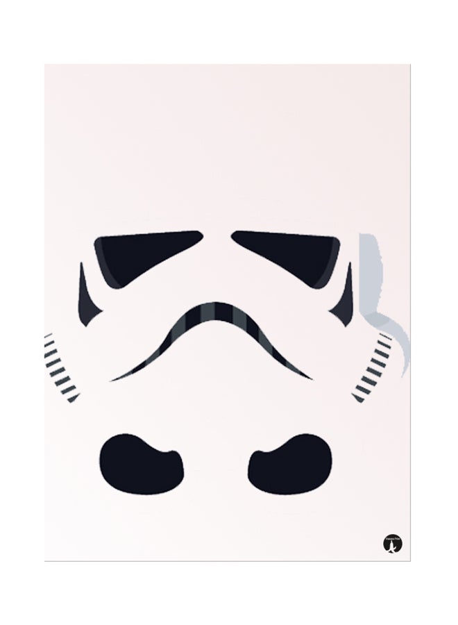 BP Metal Plate Of Star Wars Poster Pink/Black