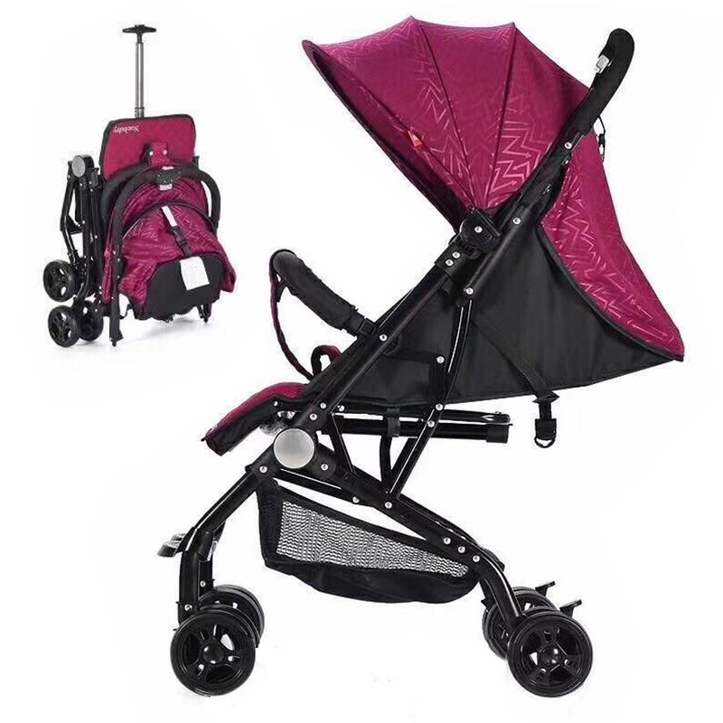 Baby Stroller - Red - Image 2