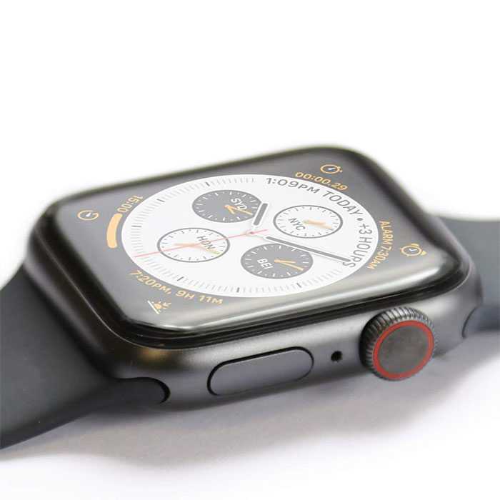 ديفيا لاصقة حماية لشاشة ساعة أبل سيريز 4 قياس 44 مم شفاف - Image 4