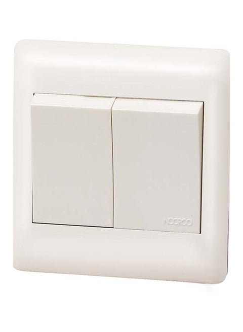 Double Key Drakeson Maguins Switch White 7x7cm