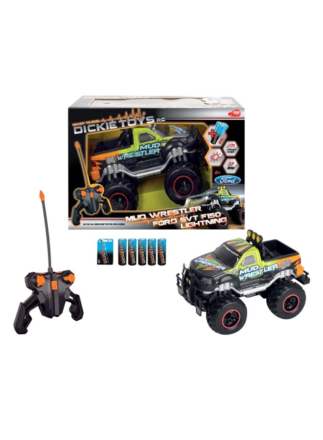 ديكي لعبة سيارة ماد ريستلر تعمل بجهاز تحكم عن بعد، جاهزة للتشغيل، مقاس 30 سم، 1:16