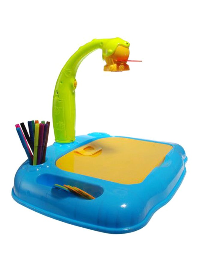 3 in 1 Kids Projector Learning Desk Drawing Board Learning Toy Gift Item