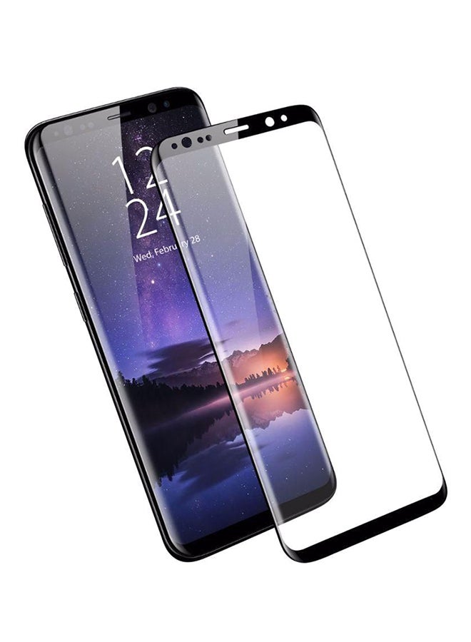 Tempered Glass Screen Protector For Samsung Galaxy S9 Black