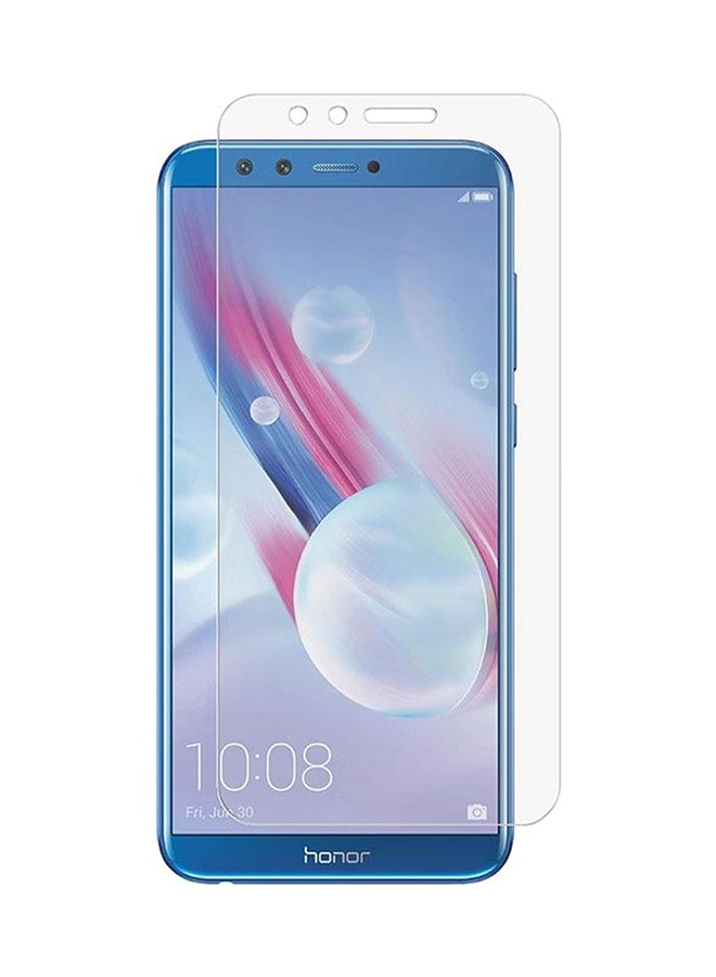 جلاس لاصقة حماية للشاشة من الزجاج المقوى لهاتف هواوي أونور 9 لايت شفاف