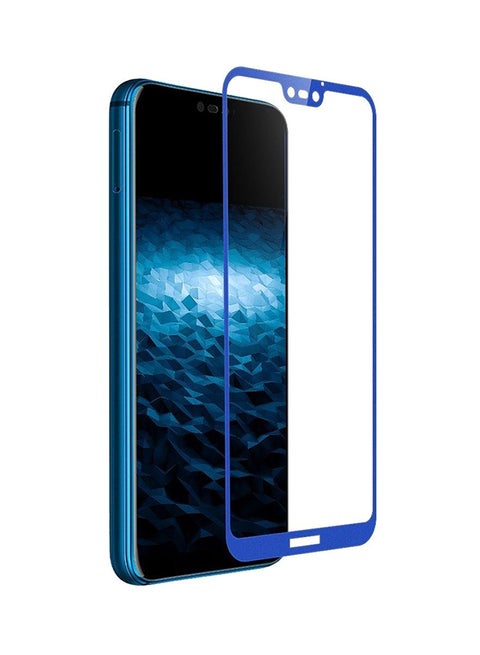 Tempered Glass Screen Protector For Huawei Nova 3e Blue
