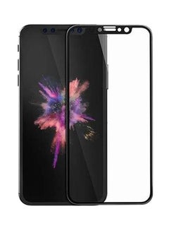 5D Tempered Glass Screen Protector For Apple iPhone X Black