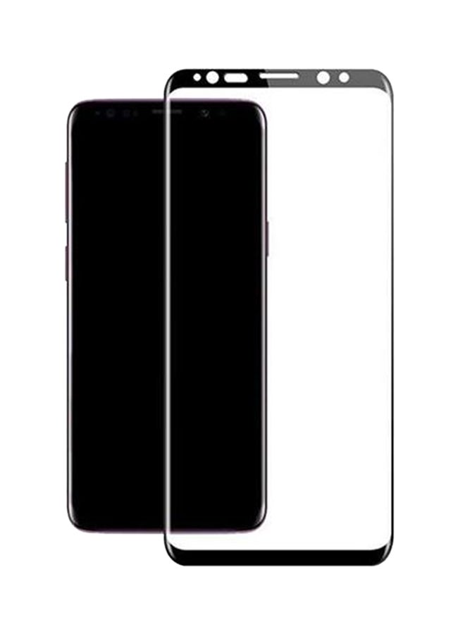 Generic - Tempered Glass Screen Protector For Samsung Galaxy S9 Plus Black - Image 1