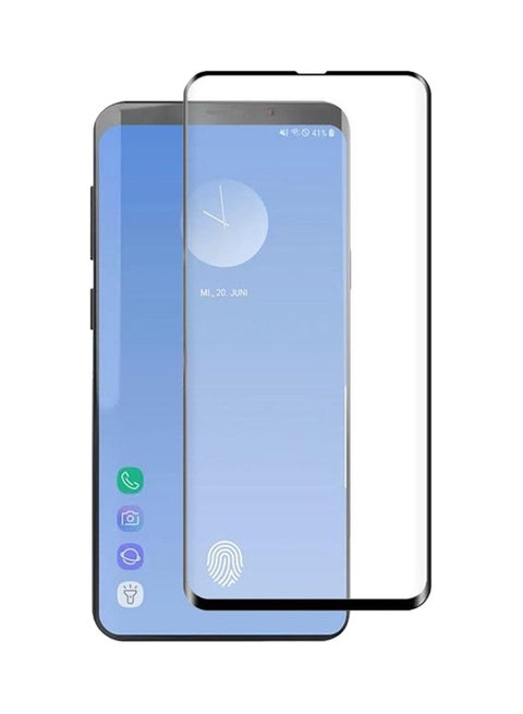 5D Tempered Glass Screen Protector For Samsung Galaxy S10 Plus Black