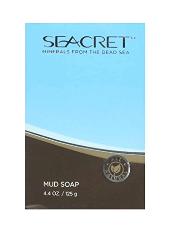 Seacret&trade - Dead Sea Minerals Mud Soap 100% Natural and Authentic, 1 Bar. 4.4 oz Multicolour 0.12485kg - Image 1