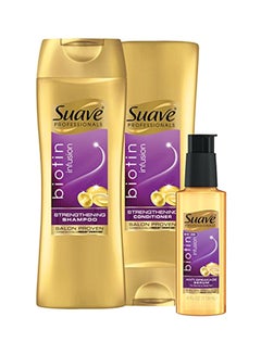 Suave Professionals Strengthening Shampoo, Biotin Infusion, 28 Oz 