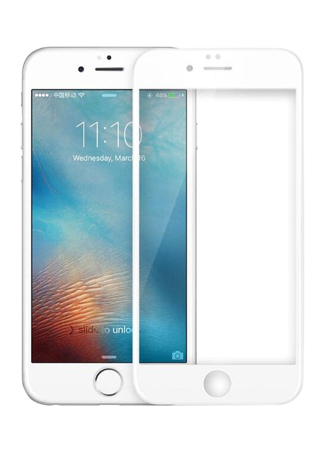 Glass 2.5D Ultra Thin Tempered Glass Screen Protector For Apple iPhone 7 Plus White