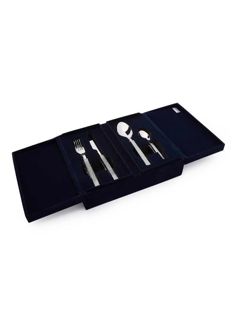 LINKAGE Glitter 24Piece Cutlery Set  Standard - Image 2