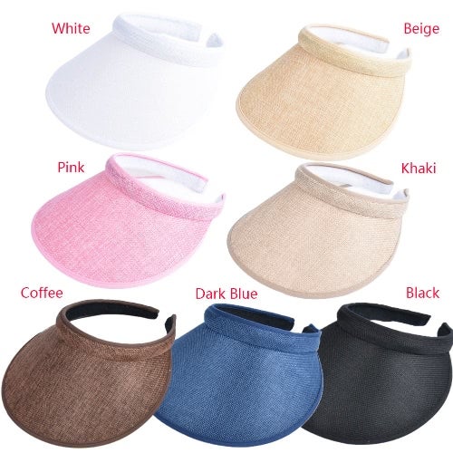 Generic - Summer Sun Visor Cap - Image 1
