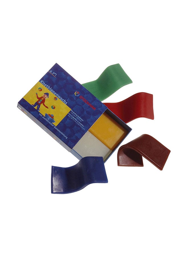 Stockmar Set of 6 Decorative Modeling Beeswax Set 