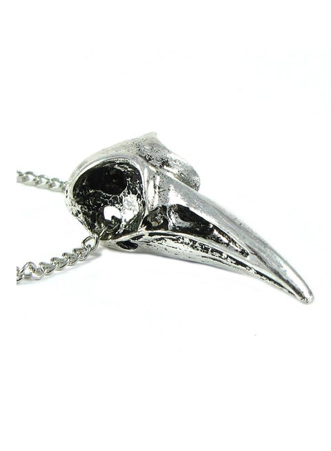 Bellatrix Lestrange Raven Bird Skull Necklace