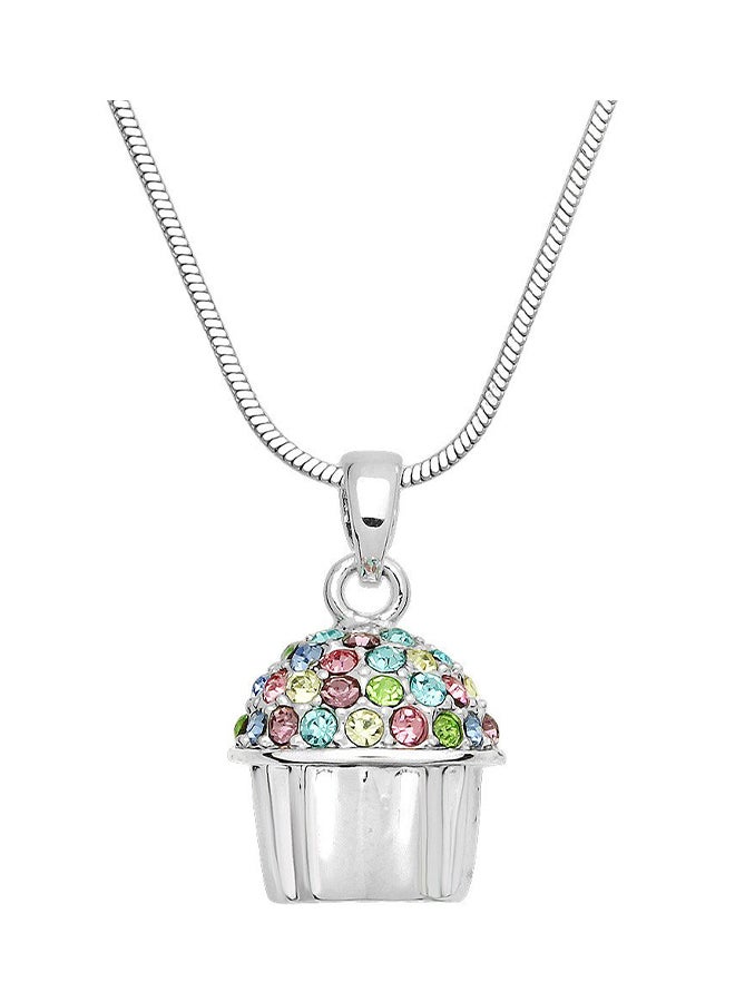 Falari Cup Cake Pendant Necklace 