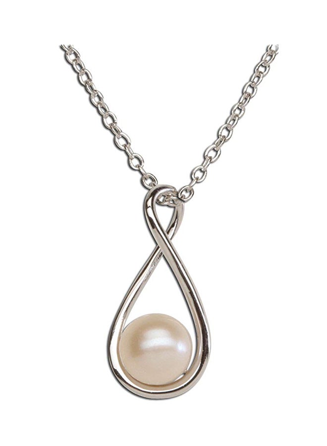 Cultured Drop Pearl Pendant Necklace - v1553541487/N21646361A_1