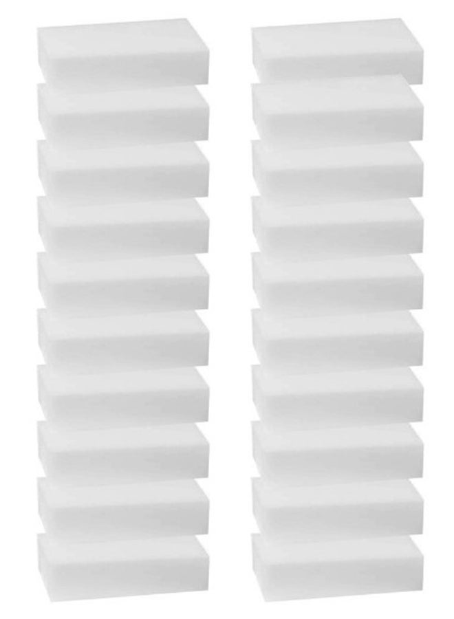 Generic 20-Pieces Household Magic Cleaner Sponge  Set White  - Image 1