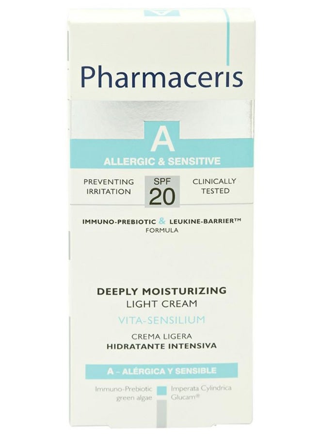 Pharmaceris Deeply Moisturizing Light Cream 50ml - Image 2