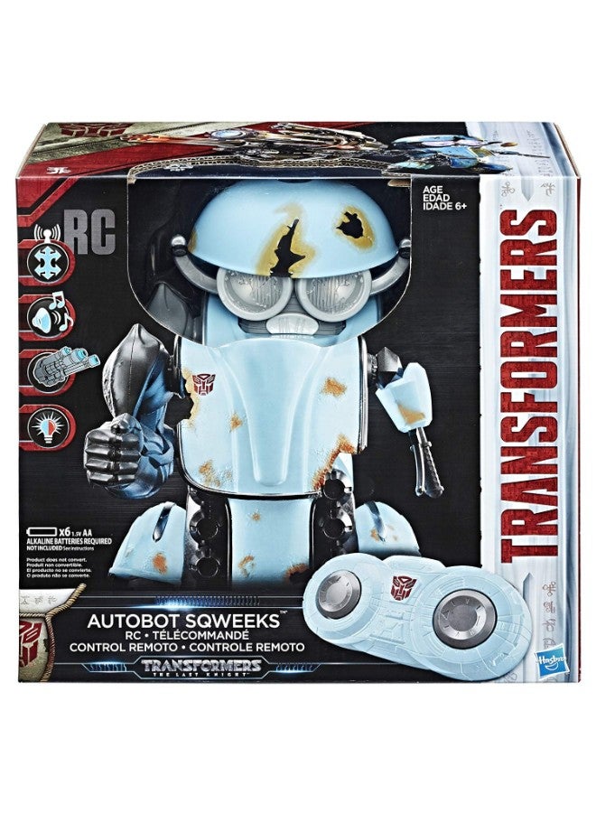 TRANSFORMERS The Last Knight Autobot Sqweeks RC Figure - Image 2