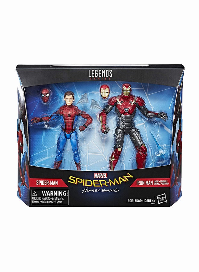 Spider-Man Pack Of 2 Marvel Legends Homecoming Action Figure  - Image 2