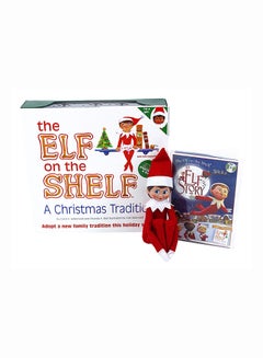The Elf on the Shelf A Christmas Tradition (BlueEyed Girl) With Dvd  - Image 1