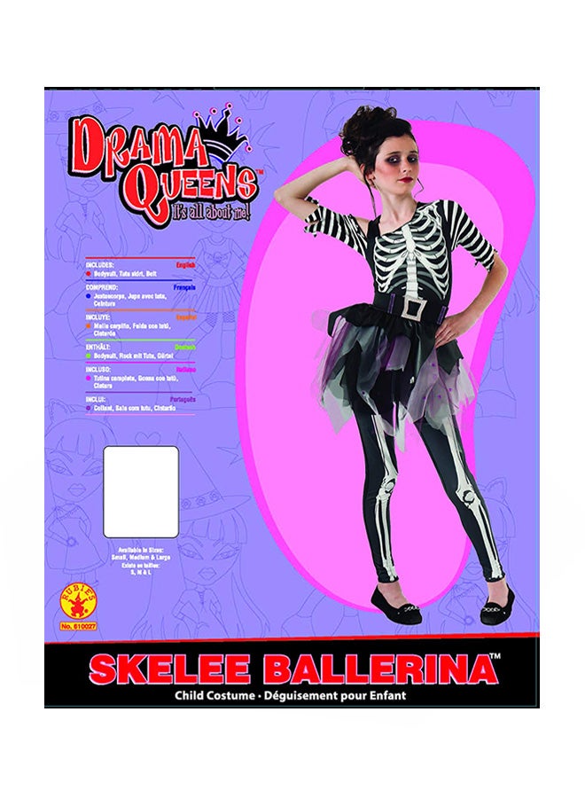 RUBIE'S - Skelee Ballerina Dress-Up Costume - Image 1