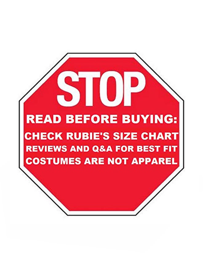 RUBIE'S - Santa Head Ugly Christmas Sweater Costume - Image 1